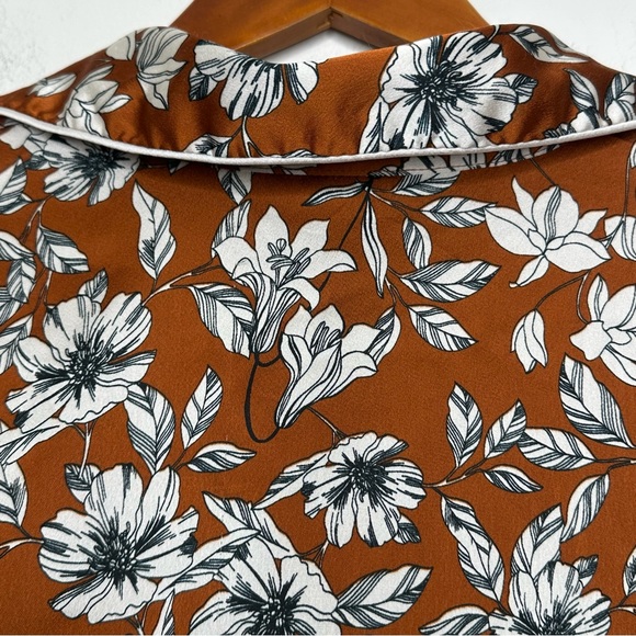 La Ligne x Target Women’s Floral Button Front Blouse Size Medium - Picture 7 of 14